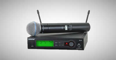 SHURE SLX24E/B58 – профессиональная вокальная радиосистема